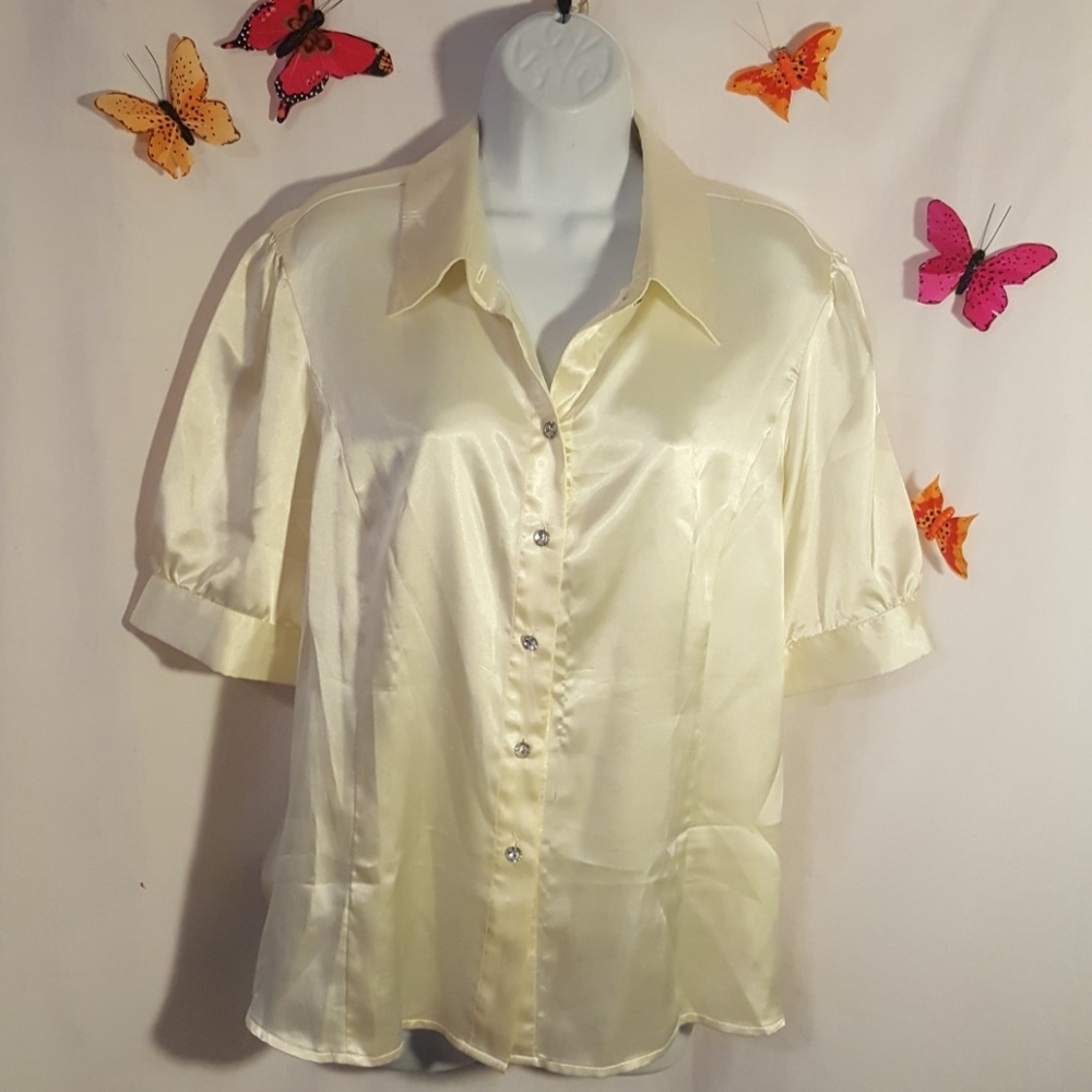 First Option Womens Blouse Top - Large
